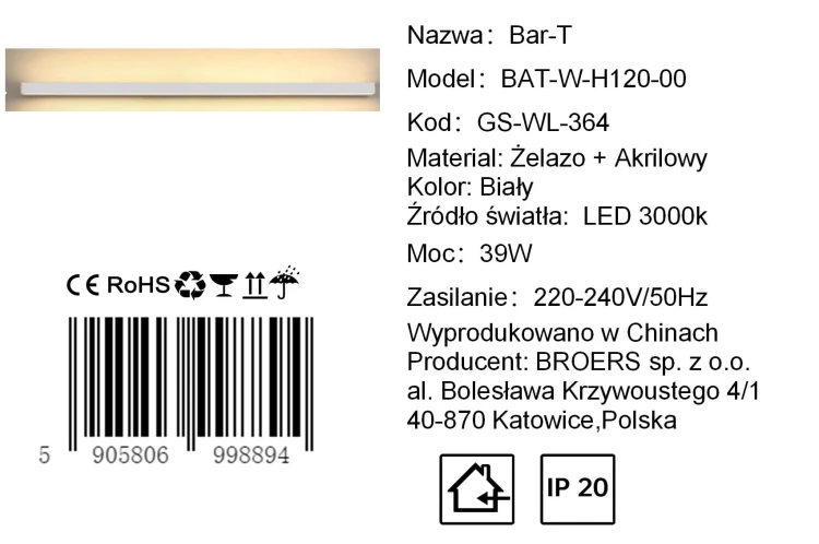 Bar T Spec