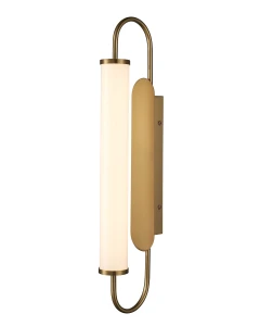 Aureta - kinkiet 50 cm liniowy LED 5 W minimalistyczny nowoczesny złoty