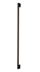 Handa - kinkiet 200 cm liniowy LED 20 W minimalistyczny nowoczesny czarny