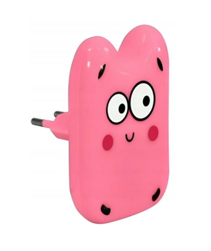 RÓŻOWA LAMPKA NOCNA 2