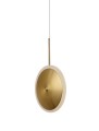 Bing - nowoczesna lampa LED mosiądz talerz 20cm  - Lampy wewnętrzne - Iluminar