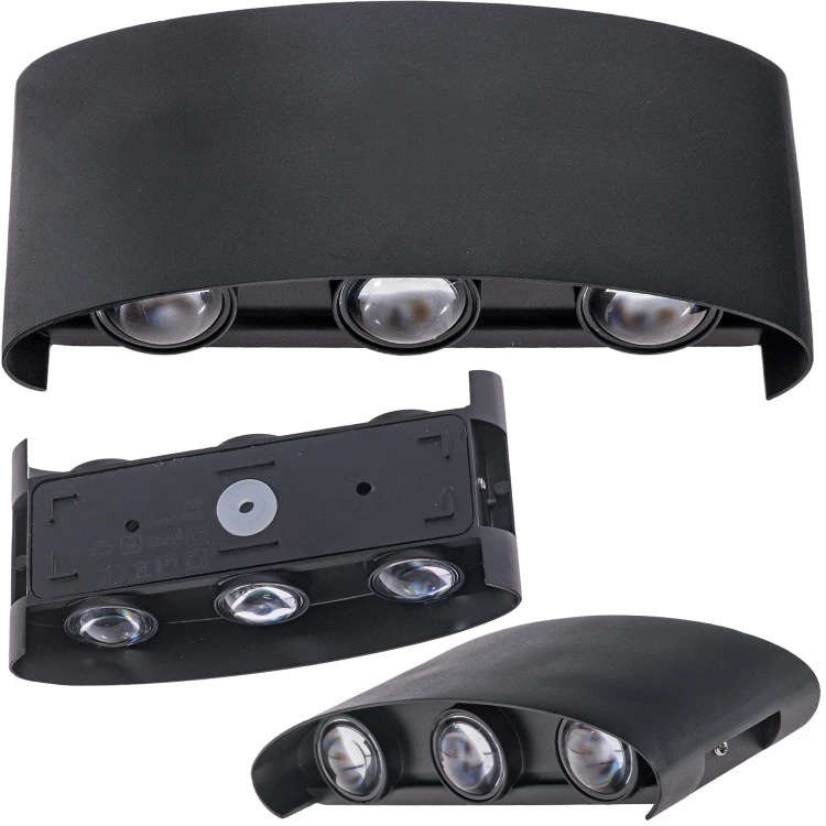 Kinkiet Clada - widok z różnych stron