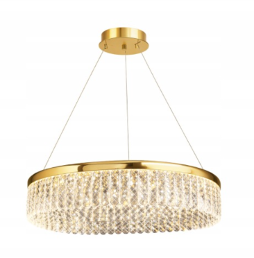 Marsille 50 Lampa Wisząca 21W LED Złoty 50cm 3000K-6000K Nowoczesna ring